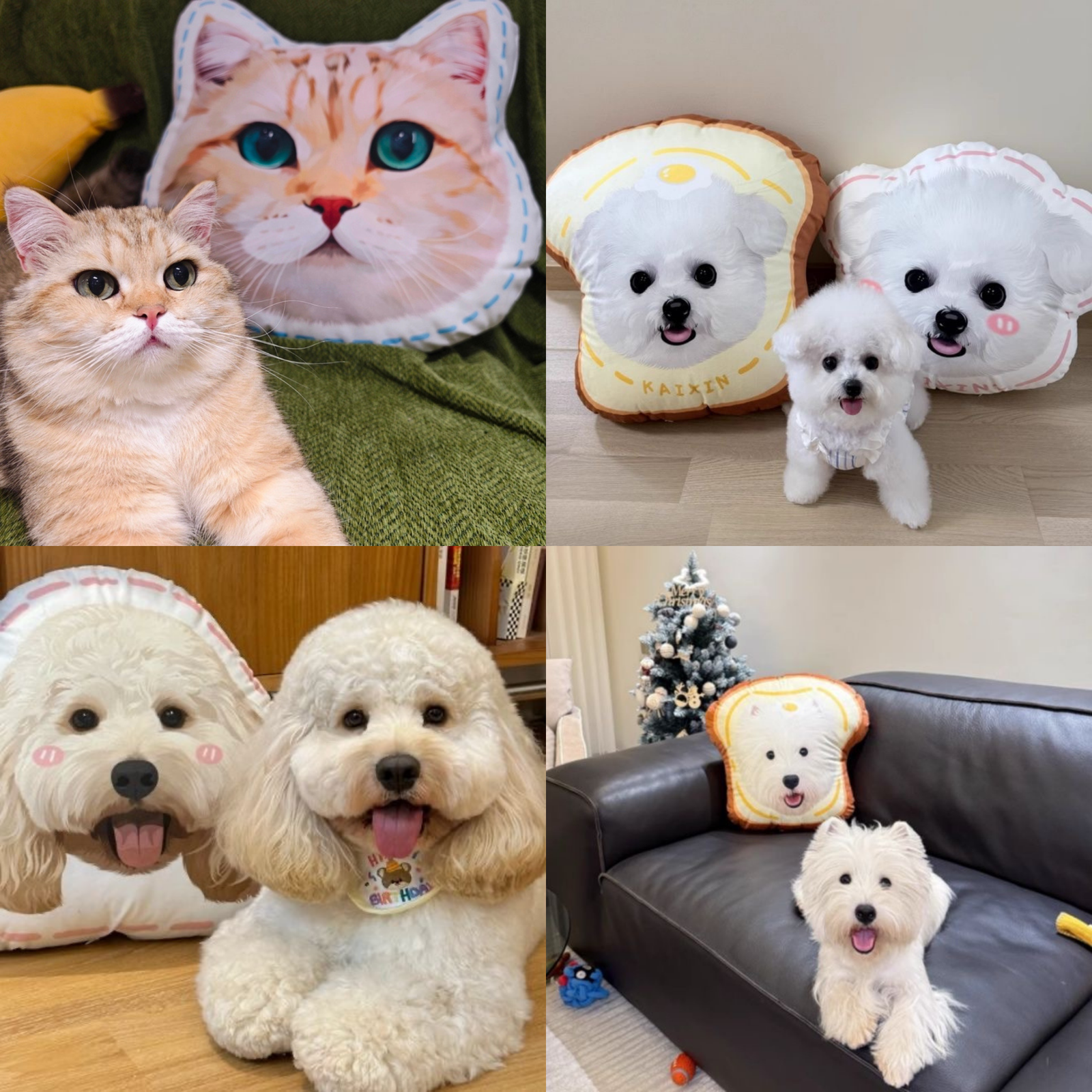 VIPpaw Custom Pet Portrait Plush Doll - Handmade Personalized Huggable Pet Mini, Unique Gift Idea - Image 2
