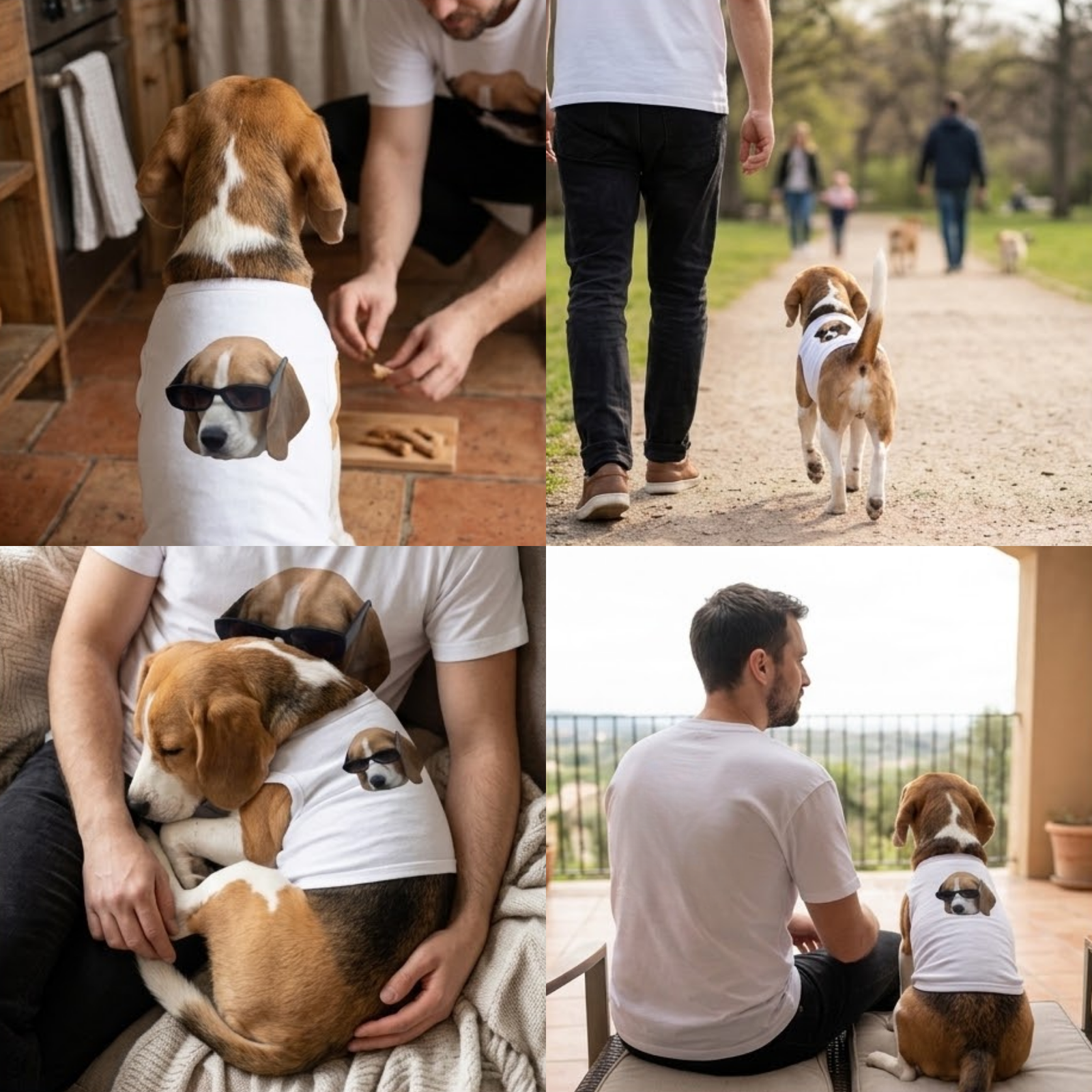 VIPpaw Custom Pet Portrait Tee - Soft Cotton Personalized Pet Lover T-Shirt, Bold Graphic Apparel - Image 2