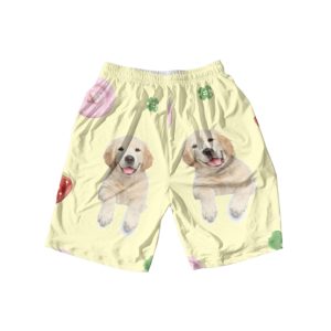Pet Beach Shorts on white background, 2000x2000