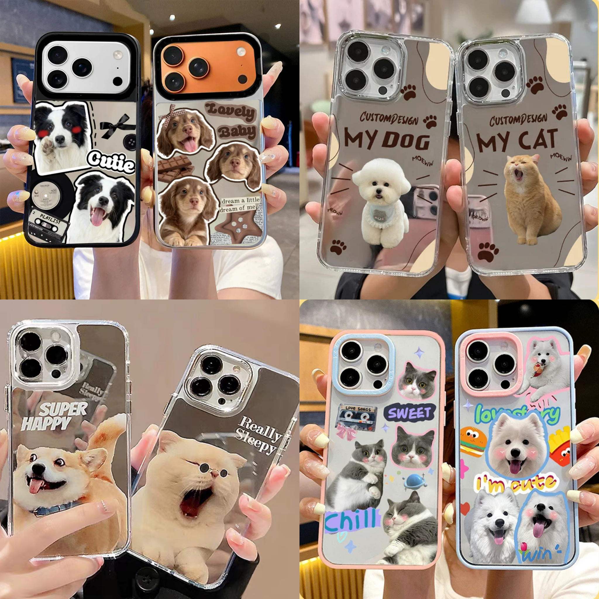 VIPpaw Custom Pet Portrait Impact-Shield Phone Case - Drop-Proof Personalized Protective Cover - Image 3