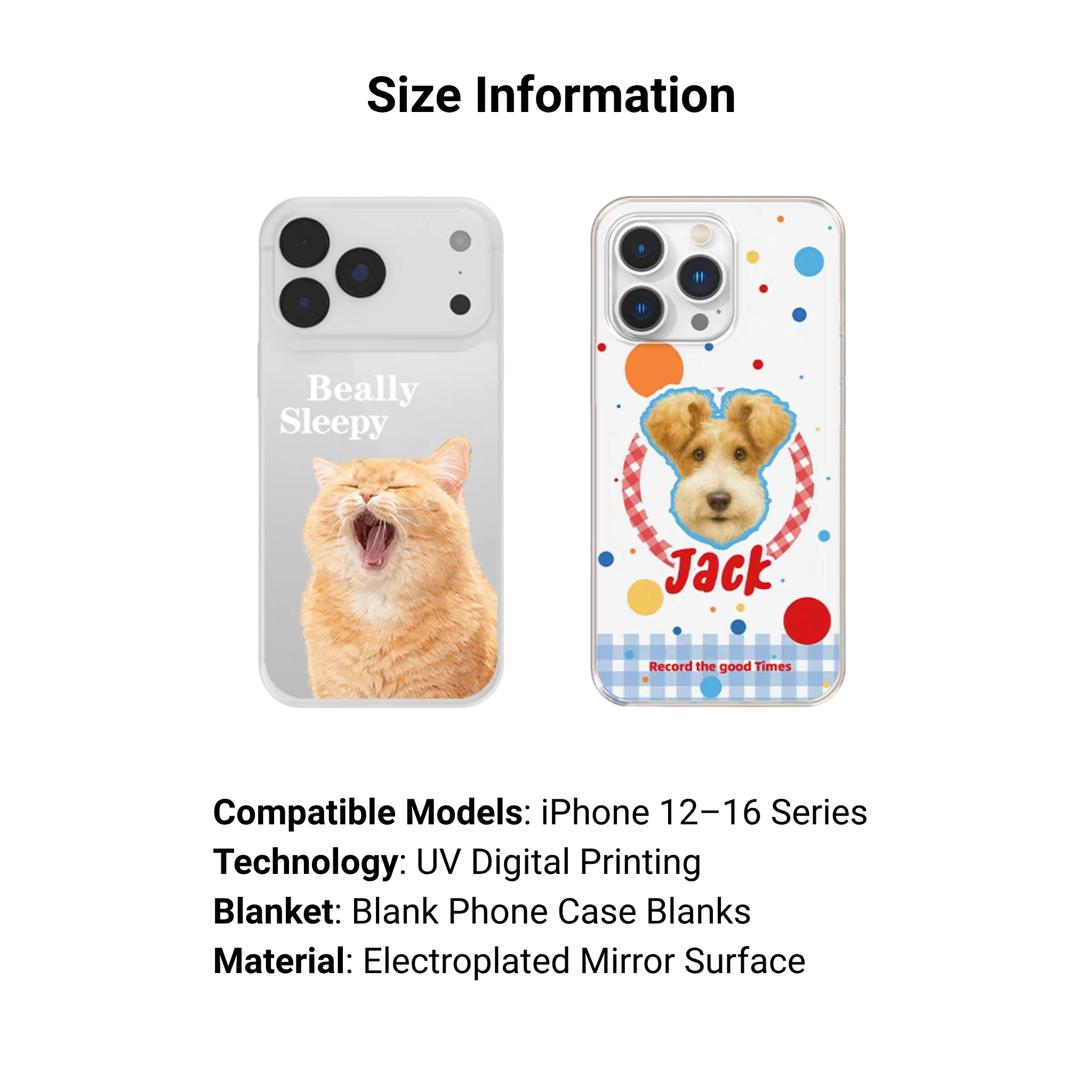VIPpaw Custom Pet Portrait Impact-Shield Phone Case - Drop-Proof Personalized Protective Cover - Image 4