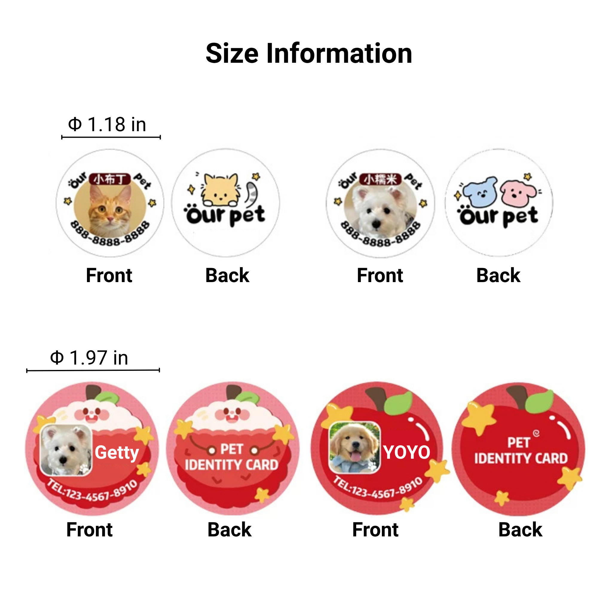 VIPpaw Personalized Pet ID Tag - Custom Engraved Portrait Collar Tag, Style Meets Safety - Image 6