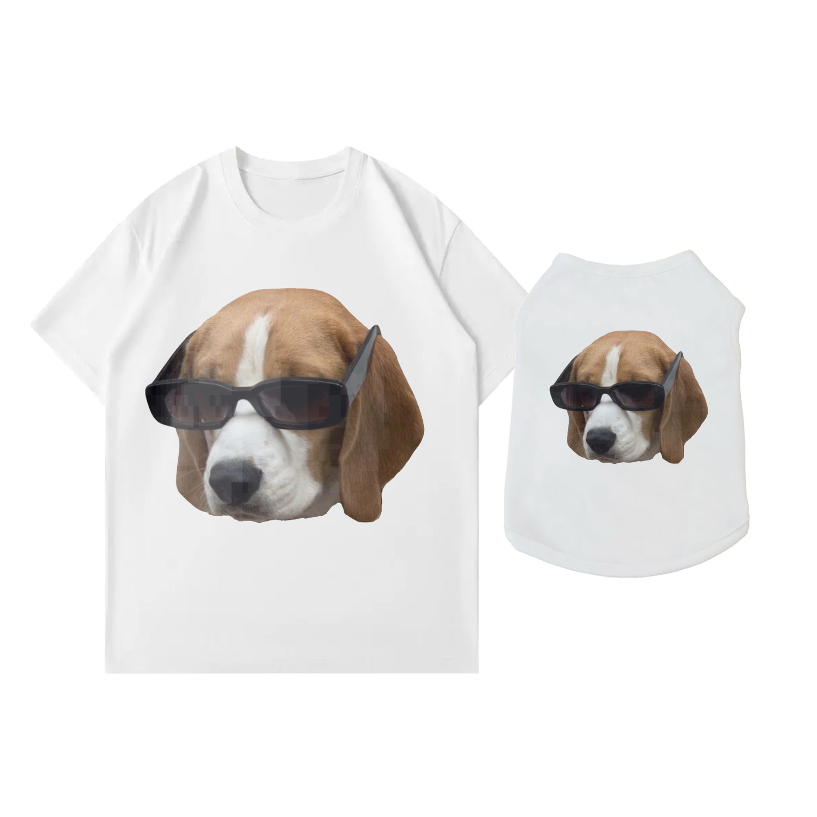 VIPpaw Custom Pet Portrait Tee - Soft Cotton Personalized Pet Lover T-Shirt, Bold Graphic Apparel